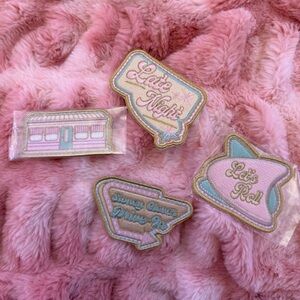 Retro Diner Patch Set Stoney Clover Lane NWT